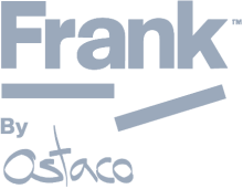 Frank by Ostaco medium logo in grey