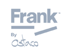 Frank by Ostaco logo in grey small